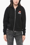 Diesel Full Zio Hoodie With Flocked Logo Grösse Xl In Black