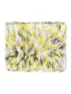 Diesel Fur-texture Neck Warmer In Yellow