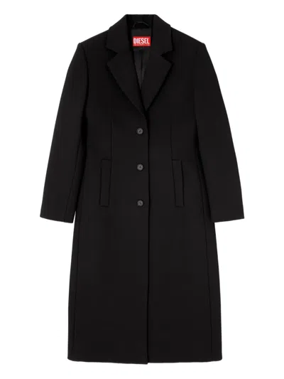 Diesel G-allan Oval Plaque Jacket In Black