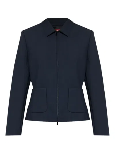 Diesel G-cesara Zip-front Pocket Jacket In Blue