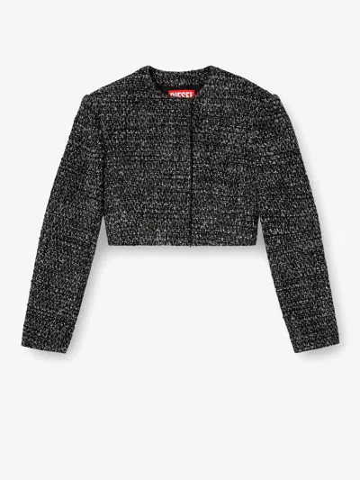 DIESEL G-CROP-G TWEED BLAZER
