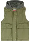 Diesel G-enesis Gilet In 绿色