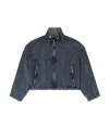 Diesel G-leam-r1 Cropped Denim Jacket