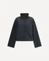 Diesel Black Polyamide Shell Jacket In Black
