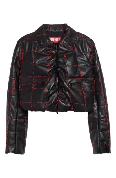 DIESEL DIESEL® G-WINET CROP PUFFER JACKET