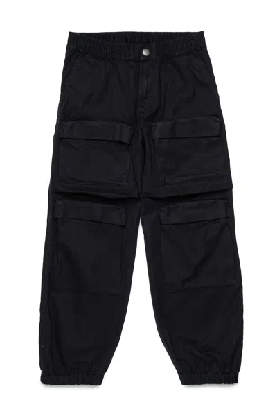 DIESEL GABARDINE CARGO PANTS