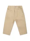 Diesel Gabardine-weave Trousers In Neutrals