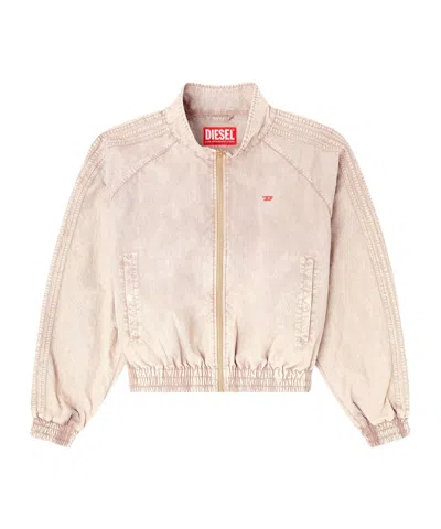 Diesel G-arden Mock-neck Jacket In Multi