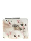 Diesel Small Wallet In Printed Glossy Pu In Neutral