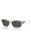 Diesel ® Geck-d 56mm Rectangular Sunglasses