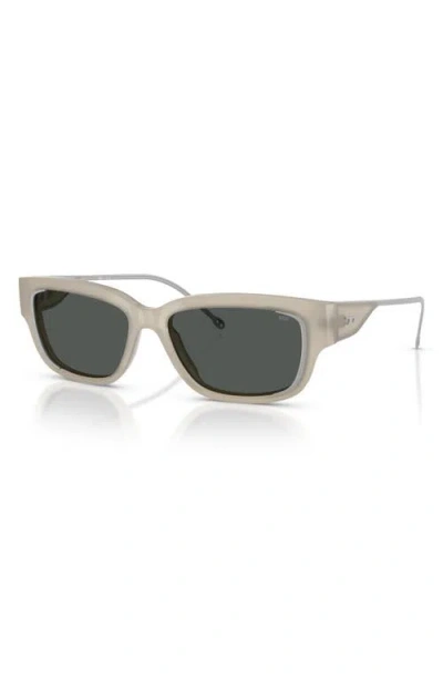 Diesel ® Geck-d 56mm Rectangular Sunglasses