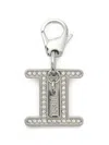 Diesel Gemini Charm Keyring In Silver