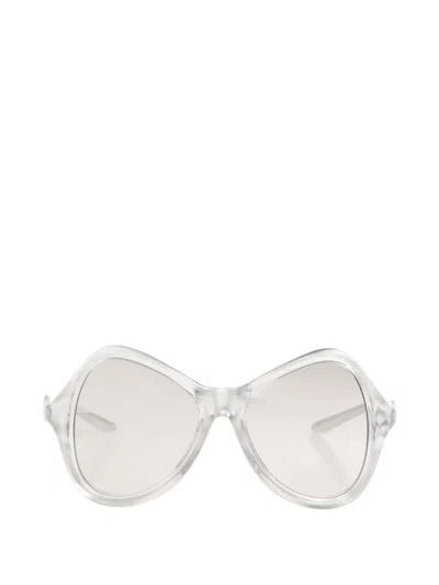 Diesel Geometric-frame Sunglasses In Gray