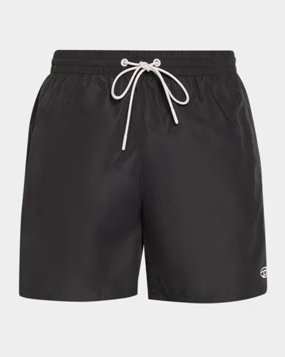 Diesel George Utility Swim Shorts In Black
