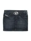 Diesel Geron-s2-j Miniskirt In Black