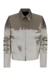 Diesel Printed Polyester Blend J-pylon Jacket