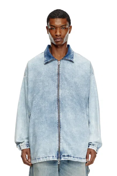 Diesel Giacca In Denim Con Oval D In Tobedefined