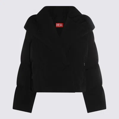 DIESEL DIESEL BLACK DOWN JACKET