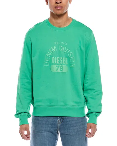Diesel Ginn Sweatshirt In Green