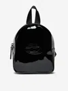 Diesel Debossed-logo Backpack In Black