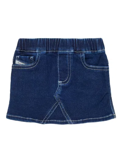 Diesel Babies' Girryb Jjj Five-pockets Skirt In Blue