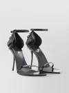 Diesel Glossy Pointed Toe Heel Sandals