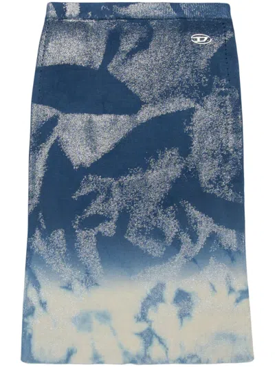 Diesel Kids' Gmilan Skirt In Blue