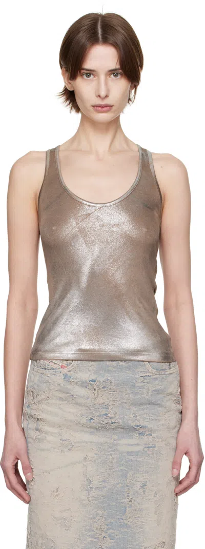 Diesel Gold T-ama Tank Top In 7fc