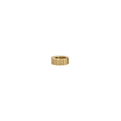 Diesel Gold-tone Stainless Steel Cuff Earring