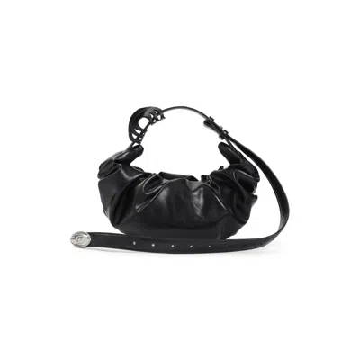 Diesel Grab-d Hobo S Handbag Women In Black