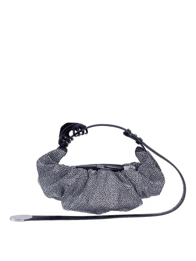Diesel Grab-d Hobo S Shoulder Bag In Black