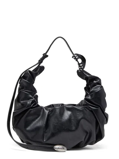 Diesel Grab-d Hobo L Pu Crossbody Bag In Brown