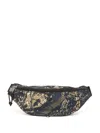 Diesel Graphic-print Belt Bag In Blue