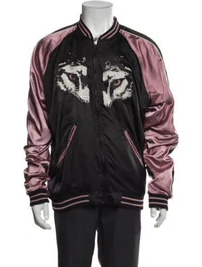 Pre-owned Diesel Graphic Print Bomber Jacket In Multi