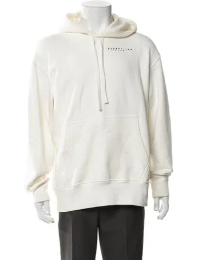 Pre-owned Diesel Graphic Print Crew Neck Hoodie In Neutral