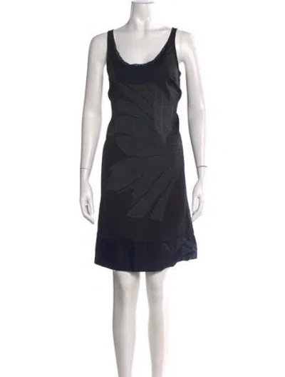 Pre-owned Diesel Graphic Print Mini Dress In Black