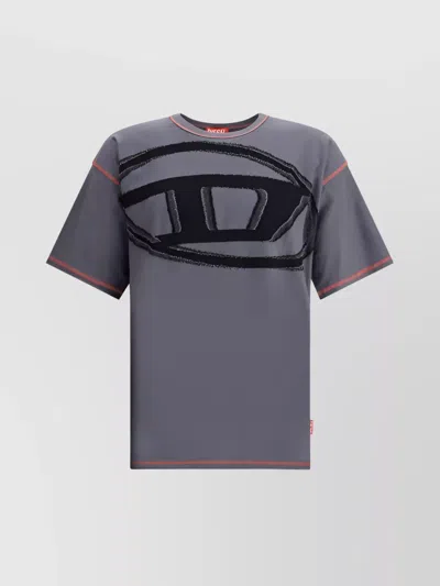 Diesel Graphic Print Stitched T-shirt