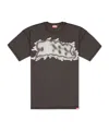 Diesel Men's T-leonard Graphic T-shirt In Brown