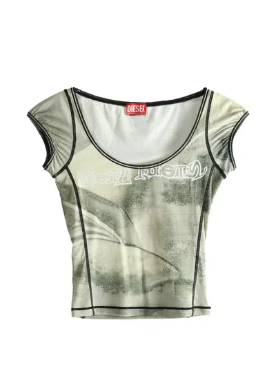 Diesel Graphic-print T-shirt In Multi