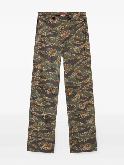 DIESEL GRAPHIC-PRINT TROUSERS