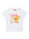 Diesel Graphic T-shirt In White