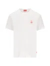 Diesel Graphic T-shirt In White