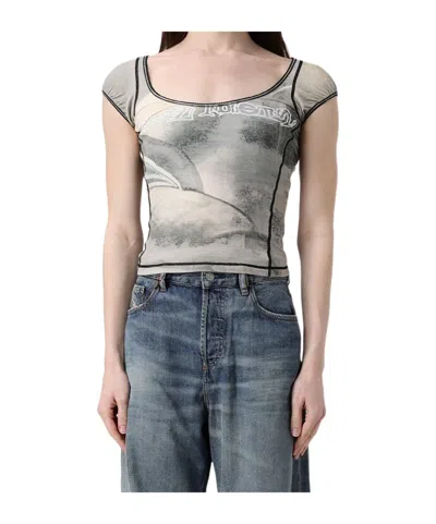 DIESEL GRAPHIC-PRINT T-SHIRT
