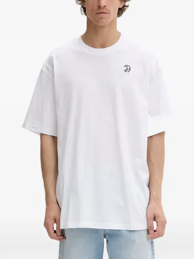Diesel Graphic-print T-shirt In White