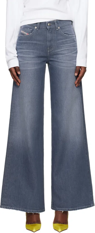 Diesel Gray 1978 D-akemi Flare Jeans