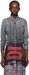 Diesel Gray D-emy-s Track Jacket In 2