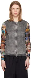Diesel Gray D-sund-s Vest In 2