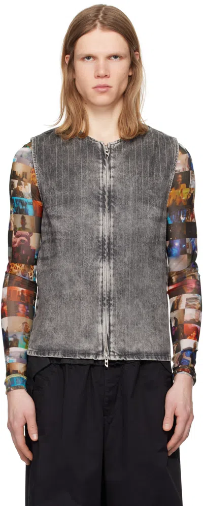 Diesel Gray D-sund-s Vest In 2