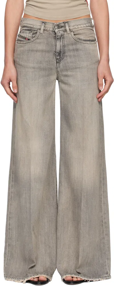Diesel Gray Flare 1978 D-akemi Jeans