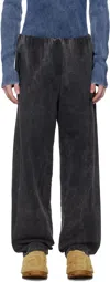 Diesel Gray P-markle Sweatpants In 9xx
